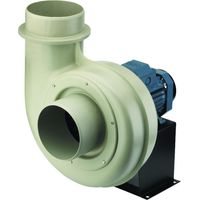 Moto-ventilateur centrifuge polypropylène, 1630 m3/h, 0,18 kW, triphasé 230/400V S&P (UNELVENT) 321327