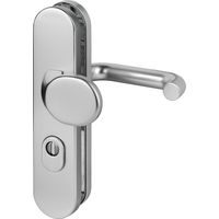 Format Schutz-Langschild-Wechselgarnitur ES 1 15mm oval U-Form 8/72 ZA ER matt