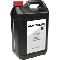 Mw Tools – Huile hydraulique 5L viscosité 32 – Additifs anti-usure renforcés – Stabilité thermique et résistance à l'oxydation – Pour systèmes hydrauliques