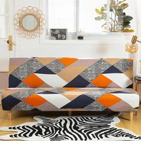 housse De Canap Sans Accoudoir Extensible,couverture De Canap Sans Bras Universel Tout Couvert Canap Pliant Protecteur,facile Installer Et Nettoy