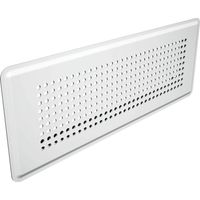 Wolf Griglia a pavimento 350x130mm bianca per sistema di canali flessibile 50x100, per CWL, 2576175
