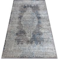 Tapis BLISS Z214AZ221 crème / bleu - Rosace, moderne, structurel blue 180x270 cm