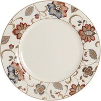 6 x assiettes plates JACOBEAN Floral - 27,3 cm - Porcelaine - Churchill