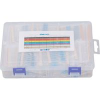 860Pcs 86 Values Resistor Kit 1 Ohm ‑ 1M Ohm 1% 1W Metal Film Assortment Assorted Set