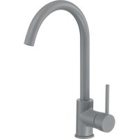 Mélangeur de cuisine gris mat avec bec orientable - Gianin