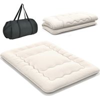 Materasso futon giapponese, tatami, beige, 140x200 cm