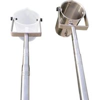 Échantillon d'eau télescopique – Gobelet pendule en acier inoxydable, capacité de 500 ml, idéal pour les tests qualité l'eau, portée 1,2 m à 5 m, durable et portable Plastique 1000 Ml
