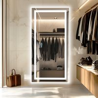 Smart LED Illuminated Fog-free Large Bathroom Mirror with Bluetooth Speakers, Time and Date Digital Display - Rectangular 1600mm x 800mm