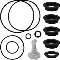 Lot de 12 joints toriques de rechange pour pompe de filtration de piscine Intex 25013, compatibles avec la pompe de filtration à sable Intex Krystal Clear pour piscines hors sol.