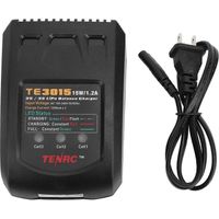 Chargeur-équilibreur de batteries pour batteries LiFe/Lithium polymère 2S/3S et batteries NiMH 1-8S (15 W) pour voitures, avions et bateaux radiocommandés