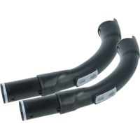 vhbw 2x impugnatura compatibile con Electrolux ZUSORIGTS+, ZUSORIGWR+ aspirapolvere - manico di ricambio, 35,5 cm