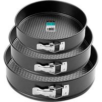 LAUXA HOME Kuchenform, rund, 26 cm, herausnehmbar, antihaftbeschichtet, leicht zu reinigen, 240 °C