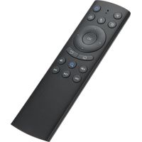 Télécommande Bluetooth G20BTS pour souris TV : transmission sans fil et connexion stable.