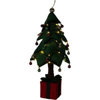 Home & Styling Collection Koopman International B.V - Arbre de Arbre de Noël lumineux 25 LEDs cadeau 25 x 25 x 70 cm