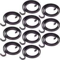 10 resortes para manijas de puerta de 1.9 vueltas, bobina interna de 2.9 mm de ancho para repuestos de manijas y cerraduras.