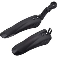 Jeu de Garde-Boue pour vélo, Garde-Boue Universel pour vélo, Garde-Boue Avant et arrière Ajustable pour vélo d'enfant 12-20 Pouces