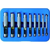 BGS TECHNIC Ensemble d’emporte-pièces, 565, 3...12 mm, 9 pcs