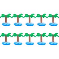 10 Stück aufblasbare PVC-Getränkehalter für Pool, Party und Strand