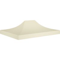 Toit de tente de réception 4x3 m Crème 270 g,m² CON407180 DESIGN IN