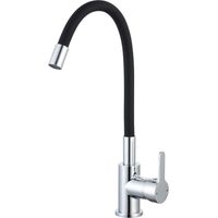Essebagno Mémory Spültischmischer Chrom mit formstabilem Schlauch