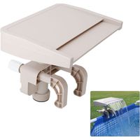Piscine Portable avec Cascade Détachable et Support Facile à Installer