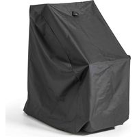 Oviala – Housse de protection chaise de jardin 66x66x120cm – Tissu polyester 160g/m² imperméable – Traitement anti-UV et aérateur anti-condensation