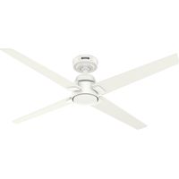 Ceiling Fan Cordelia L White with Remote Control