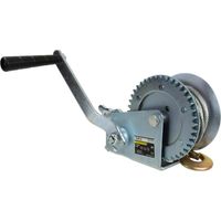 Verricello Manuale 1200 Lbs 545 Kg Cavo Robusto 10 Metri