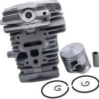 Kit cylindre complet 40mm, joint d'arbre 1139 020 1202, kit piston compatible avec Stihl MS211 MS211C