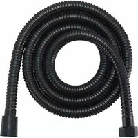 Flexible de douche inox 150cm\\/200cm, flexible de douche extrêmement flexible, flexible de douche pour douchette, flexible de douche universel anti-torsion, flexible de douche avec protection anti-to