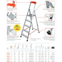 L'échelle En Aluminium Domestique "professionnel -3 Cépages -