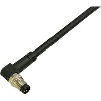 BKL Electronic 2700030 Sensor-/Aktor-Anschlussleitung M8 Stecker, gewinkelt 2 m Polzahl Sensoren: 4