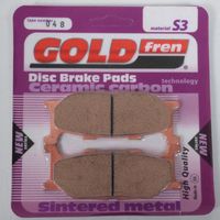 Plaquette de frein Gold Fren pour Moto Yamaha 650 XVS Dragstar