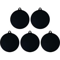 5 Pack Electric Induction Hob Protector Mat Anti-slip Mat , Black