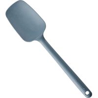 MASTRAD - Spatola - Cucchiaio - Preparazione Cottura Miscelare - Uniblocco - In Silicone - Non graffiare le pentole - Grigio