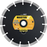Disco diamantato Mst D. 300 mm di perforazione di 25,4 mm saldata 11 m