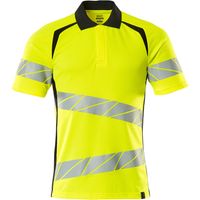Mascot Polo-Shirt, moderne Passform Polo-shirt Gr. 4XLONE, hi-vis gelb/schwarz