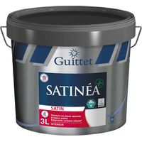 Peinture Guittet Satinéa+ Peinture Acrylique Satinée Haute Résistance - Guittet
