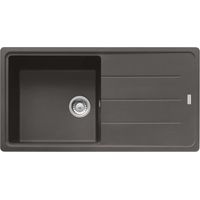 Franke Basis - Evier en fragranite BFG 611, 97x50 cm, gris ardoise 114.0713.947