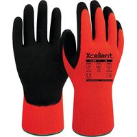 Gants 51-500 ACRYLIC/LATEX Jauge 10 Thermique orange taille 10 - la paire - XCELLENT