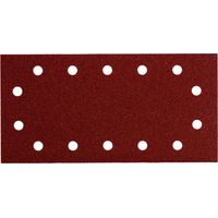 METABO 10 Haftschleifblätter 115x230 mm, P 320, Serie "professional", für Holz und Metall, für Sander (625793000)