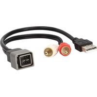 Adattatore AUX/USB di ricambio per Nissan Cube, NV, Versa, Juke