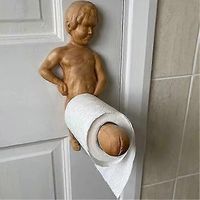 Porte-rouleau de papier toilette - Support mural pour salle de bain