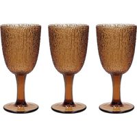 Set 3 Bernsteinglaskelche 250 Cc Bernsteinglas