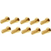 Connettore coassiale shiverpeaks bs85002-10ag dado grande placcato oro