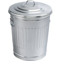 Amerikanischer mülleimer aus verzinktem stahl, 30 l - Guillouard - 080340