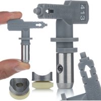 Ugello di Spruzzatura Hi-Flow 413 – Precisione e Durata Larghezza 20 cm Compatibile con Graco, Titan, Wagner