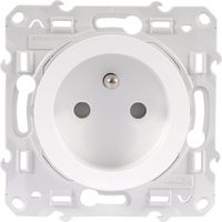 Schneider Electric Enchufe Odace 2 polos y tierra blanco