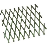 Heavy Duty Plant Support Wooden Expanding Trellis for Climbing Plants Garden Decoration Outdoors Extend or Shorten Support Climbing Plants Easy Installation Wall Mount (Green 1.8x0.3m)