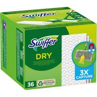 Paños de fregona Swiffer Dry 36 piezas